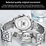 Orologio al quarzo impermeabile multifunzionale da uomo OLEVS 2858