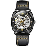 Orologio meccanico cavo impermeabile luminoso da uomo OLEVS 6651