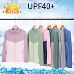 UPF40+ Cappotto sportivo per abbigliamento sportivo per protezione solare in seta di ghiaccio ad alta elasticità per uomo e donna, M, L, XL, XXL