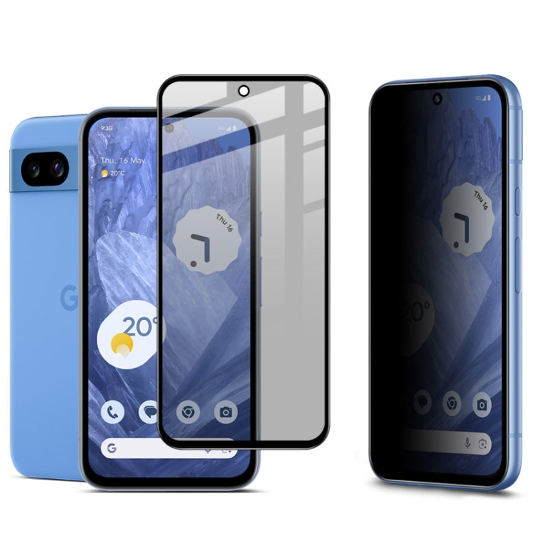 Pellicola protettiva in vetro temperato anti-spia a schermo intero imak HD, For Google Pixel 8a, For Google Pixel 8 Pro, For Google Pixel 8, For Google Pixel 7a, For Google Pixel 7 5G