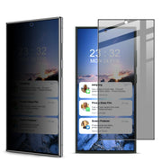 Pellicola vetro temperato anti-spia per Samsung Galaxy A35 5G e A