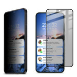 Pellicola vetro temperato anti-spia per Samsung Galaxy A35 5G e A