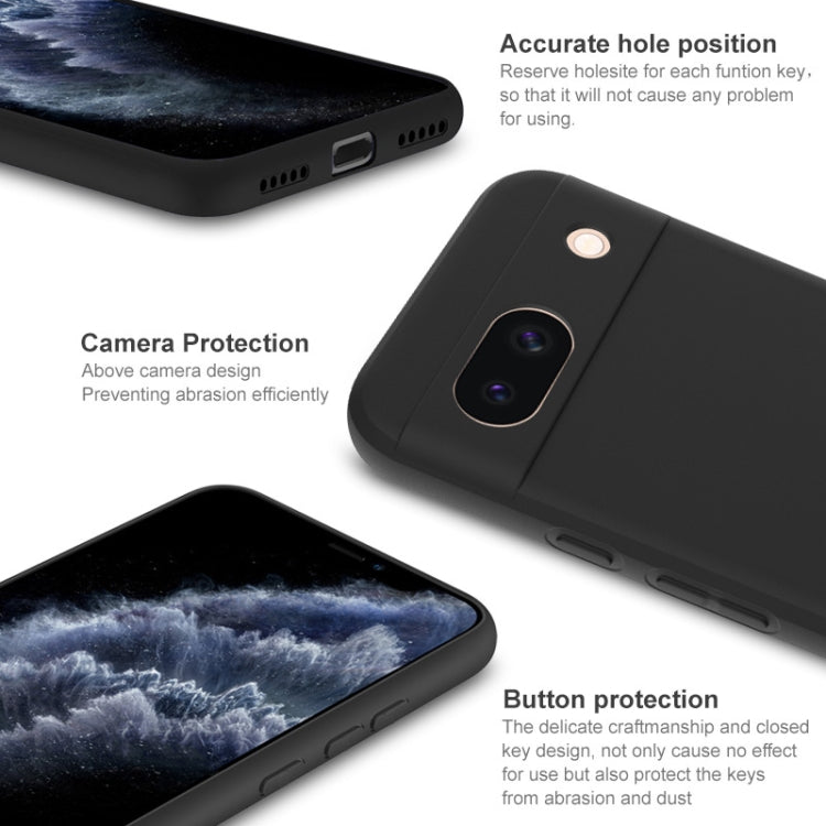 Custodia per telefono in TPU satinato antiurto serie IMAK UC-3, For Google Pixel 8a, For Google Pixel 8 Pro, For Google Pixel 8, For Google Pixel 7a