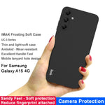 Custodia TPU satinato per Samsung Galaxy A15 e compatibili