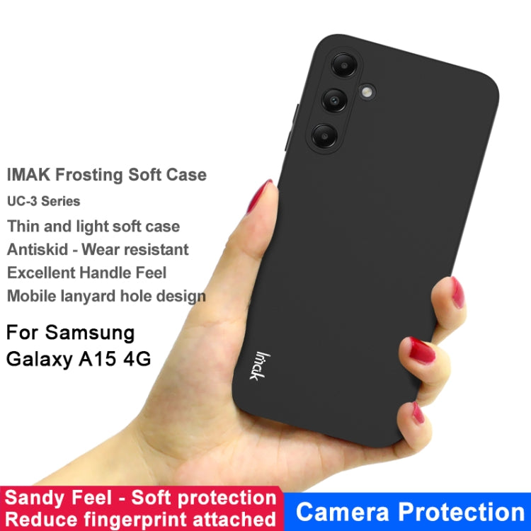 Custodia TPU satinato per Samsung Galaxy A15 e compatibili