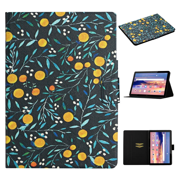 Custodia portafoglio in pelle con slot carte per tablet