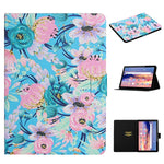 Custodia portafoglio in pelle con slot carte per tablet