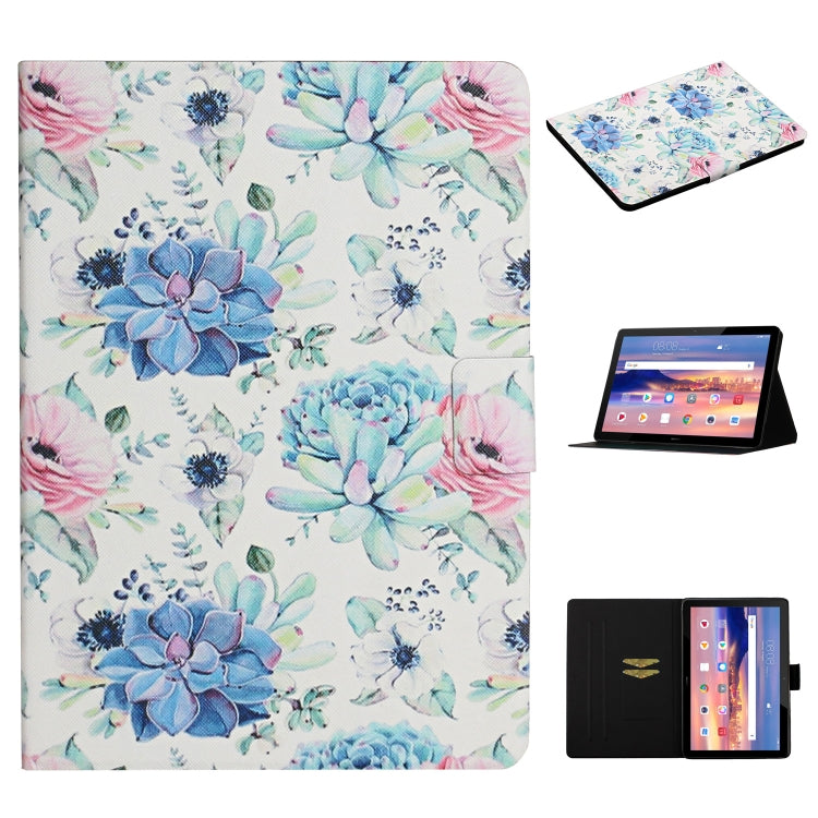 Custodia portafoglio in pelle con slot carte per tablet