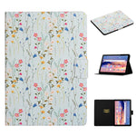 Custodia portafoglio in pelle con slot carte per tablet