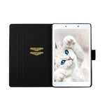 Custodia flip con motivo floreale per Samsung Galaxy Tab
