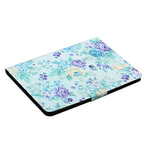 Custodia flip con motivo floreale per Samsung Galaxy Tab
