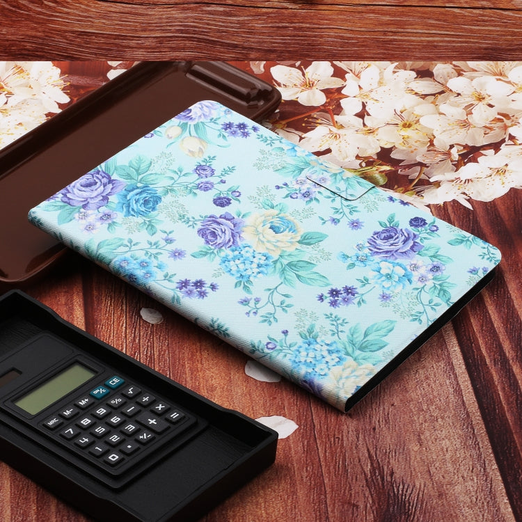 Custodia flip con motivo floreale per Samsung Galaxy Tab