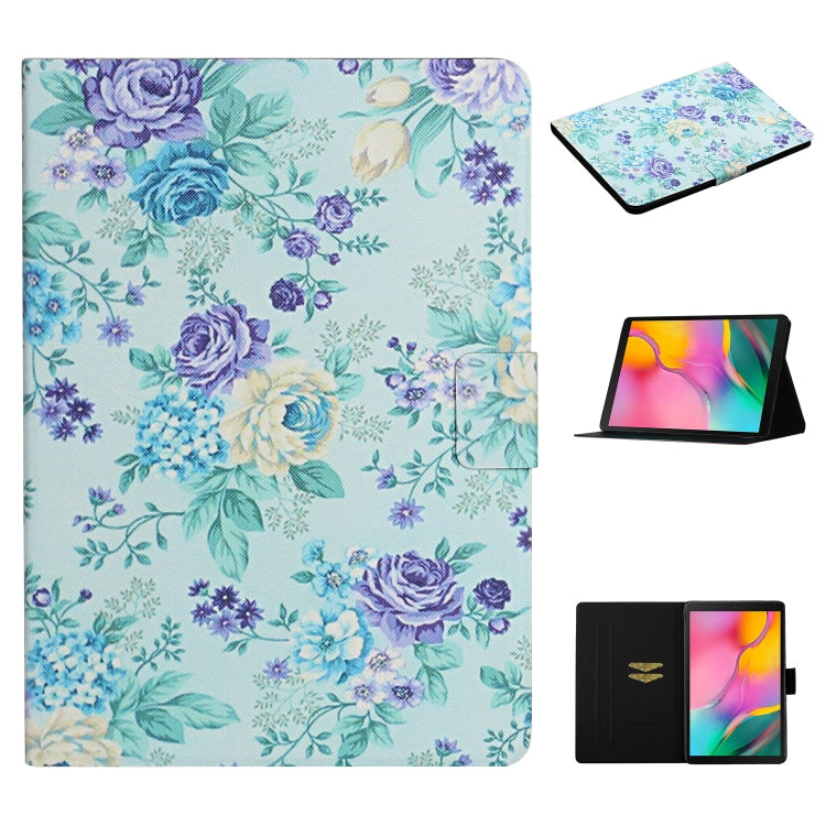 Custodia flip con motivo floreale per Samsung Galaxy Tab