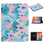 Custodia flip con motivo floreale per Samsung Galaxy Tab