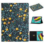 Custodia flip con motivo floreale per Samsung Galaxy Tab