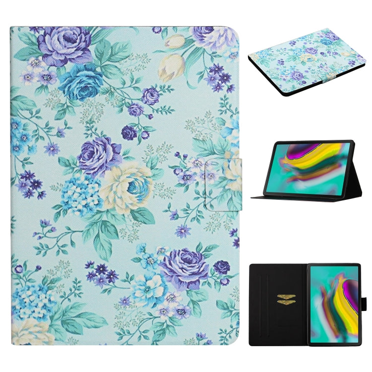 Custodia flip con motivo floreale per Samsung Galaxy Tab