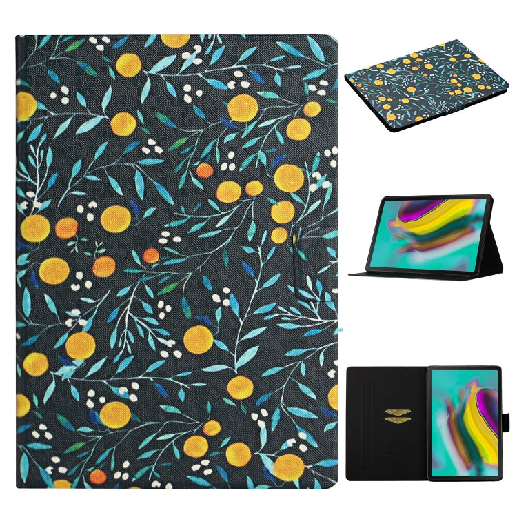 Custodia flip con motivo floreale per Samsung Galaxy Tab