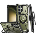 Custodia TPU con clip posteriore per Samsung Galaxy S22