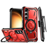 Custodia TPU con clip posteriore per Samsung Galaxy S22