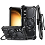 Custodia TPU con clip posteriore per Samsung Galaxy S22