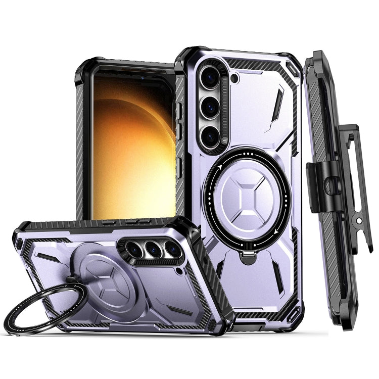 Custodia TPU con clip posteriore per Samsung Galaxy S22