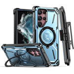 Custodia TPU con clip posteriore per Samsung Galaxy S22