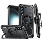 Custodia TPU con clip posteriore per Samsung Galaxy S22