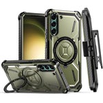 Custodia TPU con clip posteriore per Samsung Galaxy S22