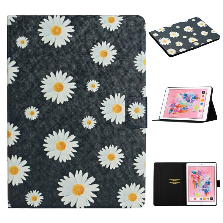 Custodia in pelle flip per iPad con slot per schede