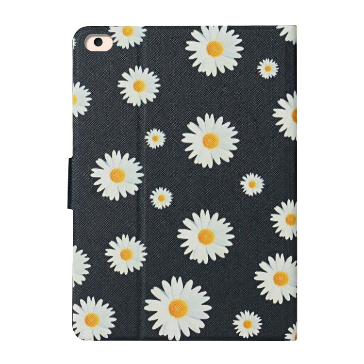 Custodia in pelle flip per iPad con slot per schede