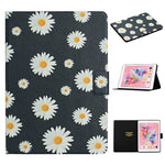 Custodia in pelle flip per iPad con slot per schede