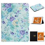 Custodia in pelle flip orizzontale per iPad Mini con slot carte