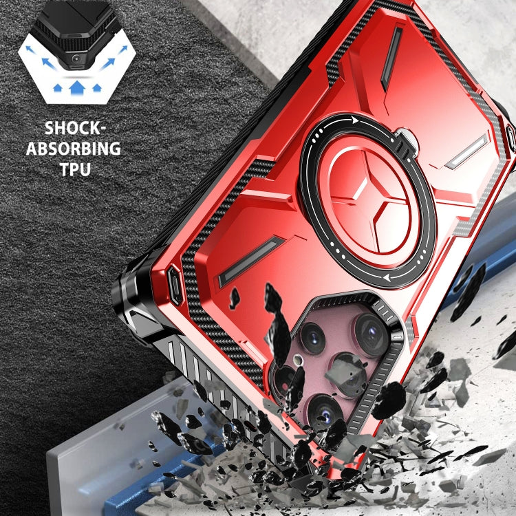 Custodia TPU con clip posteriore per Samsung Galaxy S22