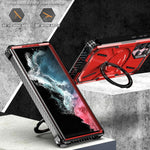Custodia TPU con clip posteriore per Samsung Galaxy S22