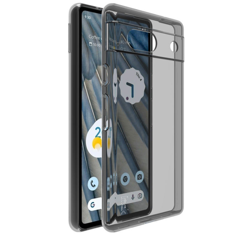 Custodia protettiva per telefono in TPU trasparente antiurto serie IMAK UX-5, For Google Pixel 7a