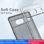 Custodia protettiva per telefono in TPU trasparente antiurto serie IMAK UX-5, For Google Pixel 7a