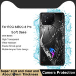 Custodia protettiva per telefono in TPU trasparente antiurto serie IMAK UX-5, For Asus ROG Phone 8 / Phone 8 Pro, For Asus ROG Phone 7