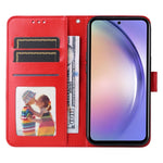 Custodia portafoglio in pelle per Samsung Galaxy M54 5G
