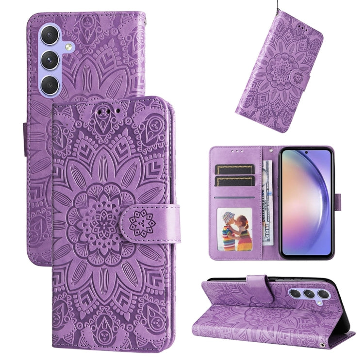 Custodia portafoglio in pelle per Samsung Galaxy M54 5G