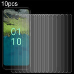Pellicola in vetro temperato 10 pezzi 0,26 mm 9H 2,5D, For Nokia C50 5G, For Nokia C210, For Nokia G310, For Nokia G42, For Nokia C300, For Nokia C110