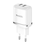 Caricatore da viaggio a doppia porta USB Yesido YC-26, YC-26
