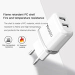 Caricatore da viaggio a doppia porta USB Yesido YC-26, YC-26