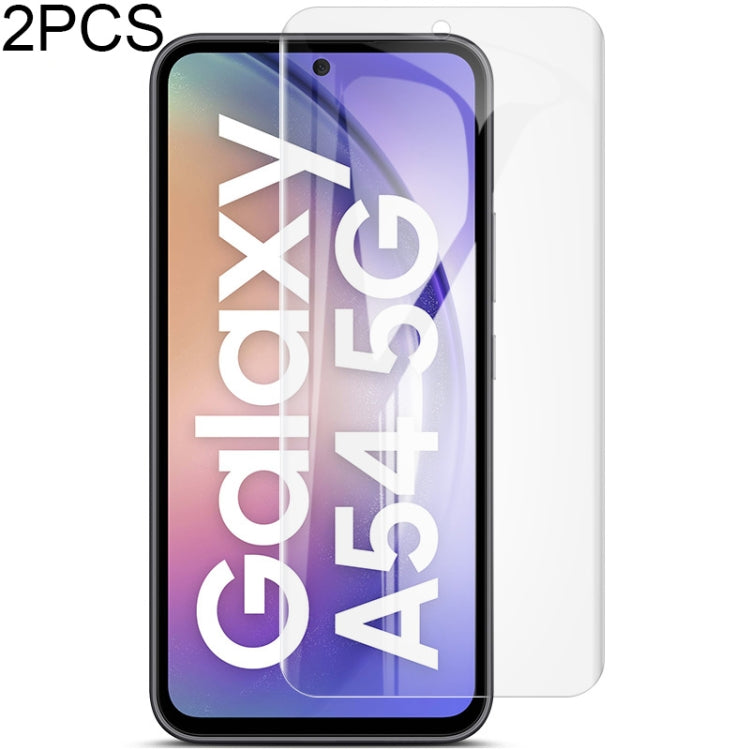 2 pellicole protettive per pellicola idrogel a schermo intero curvo imak, For Samsung Galaxy A34 5G, For Samsung Galaxy S23 FE 5G, For Samsung Galaxy S24 Ultra 5G, For Samsung Galaxy A54 5G, For Samsung Galaxy S24+ 5G, For Samsung Galaxy S24 5G