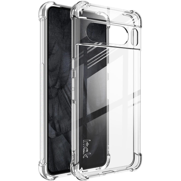 Imak Custodia per telefono in TPU antiurto per airbag, For Google Pixel 8a, For Google Pixel 8 Pro, For Google Pixel 8, For Google Pixel 7a