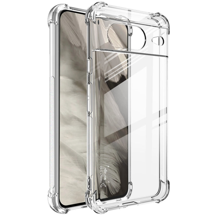 Imak Custodia per telefono in TPU antiurto per airbag, For Google Pixel 8a, For Google Pixel 8 Pro, For Google Pixel 8, For Google Pixel 7a