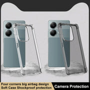 Imak Custodia per telefono in TPU antiurto per airbag, For Xiaomi Redmi Note 13 Pro 4G Global, For Xiaomi Redmi K60 Ultra 5G, For Xiaomi Redmi K70 5G/K70 Pro 5G, For Xiaomi Redmi 12 4G, For Xiaomi 13 Ultra 5G, For Xiaomi Civi 3 5G