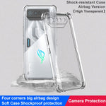 Imak Custodia per telefono in TPU antiurto per airbag, For Asus ROG Phone 7/ROG Phone 7 Pro, For Asus ROG Phone 7 Ultimate