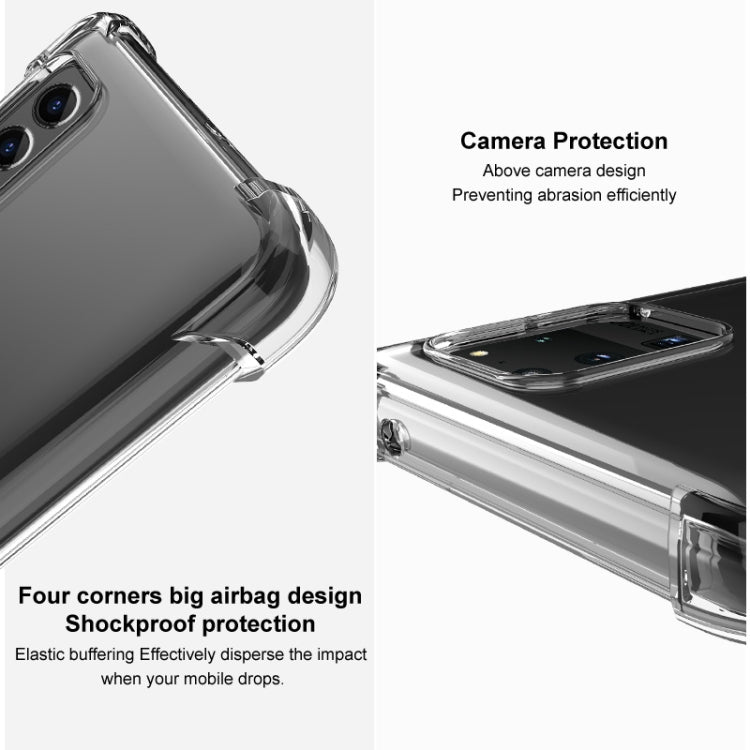 Imak Custodia per telefono in TPU antiurto per airbag, For Asus ROG Phone 7/ROG Phone 7 Pro, For Asus ROG Phone 7 Ultimate