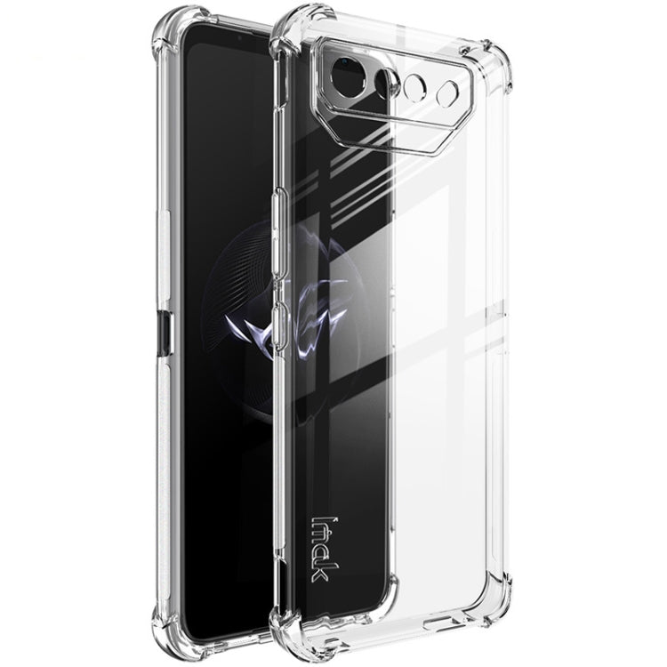 Imak Custodia per telefono in TPU antiurto per airbag, For Asus ROG Phone 7/ROG Phone 7 Pro, For Asus ROG Phone 7 Ultimate