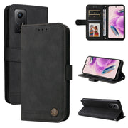 Custodia per telefono in pelle con bottone in metallo con albero della vita Skin Feel, For Xiaomi Redmi Note 12S 4G